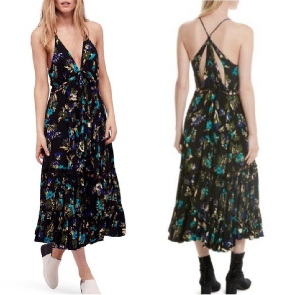 Free People Pages of Gold Dress XS